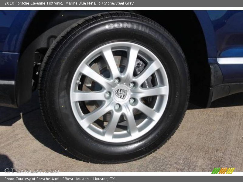 Marine Blue Metallic / Stone/Steel Grey 2010 Porsche Cayenne Tiptronic