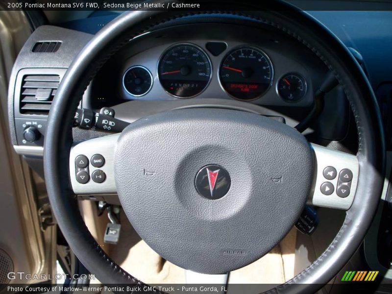 Sedona Beige Metallic / Cashmere 2005 Pontiac Montana SV6 FWD