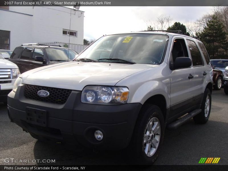 Silver Metallic / Medium/Dark Flint 2007 Ford Escape XLT 4WD