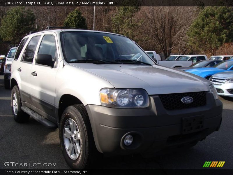 Silver Metallic / Medium/Dark Flint 2007 Ford Escape XLT 4WD