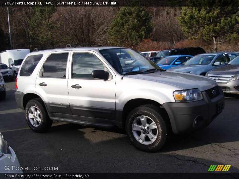 Silver Metallic / Medium/Dark Flint 2007 Ford Escape XLT 4WD