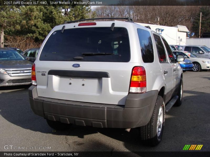 Silver Metallic / Medium/Dark Flint 2007 Ford Escape XLT 4WD