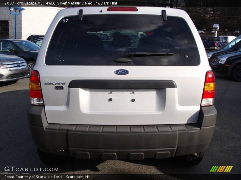 Silver Metallic / Medium/Dark Flint 2007 Ford Escape XLT 4WD