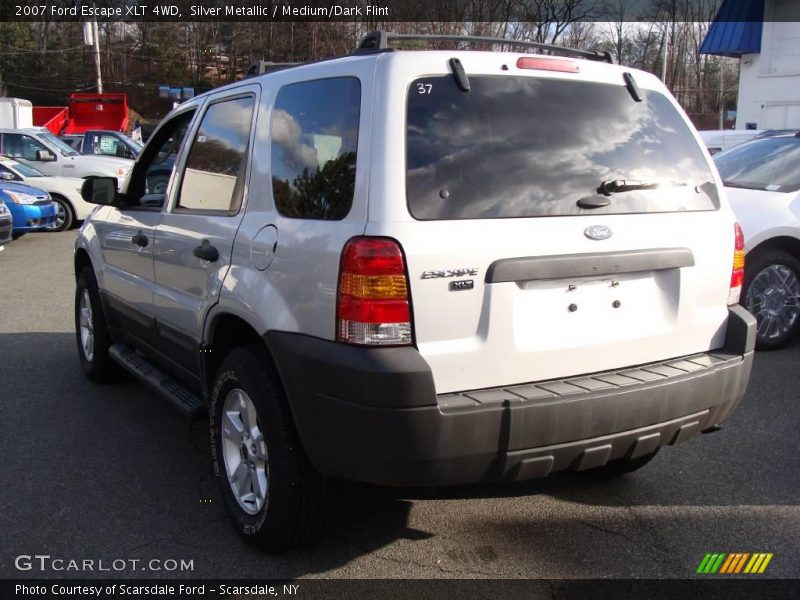 Silver Metallic / Medium/Dark Flint 2007 Ford Escape XLT 4WD