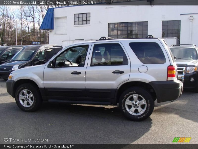 Silver Metallic / Medium/Dark Flint 2007 Ford Escape XLT 4WD