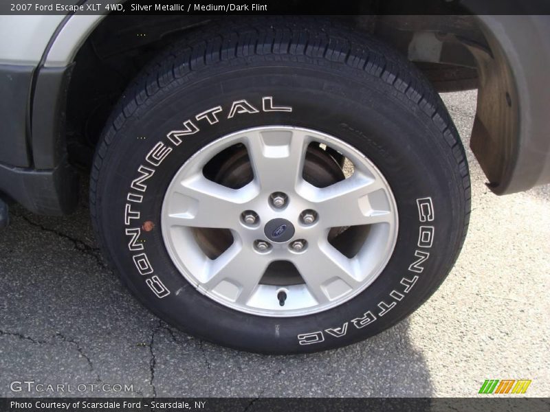 Silver Metallic / Medium/Dark Flint 2007 Ford Escape XLT 4WD