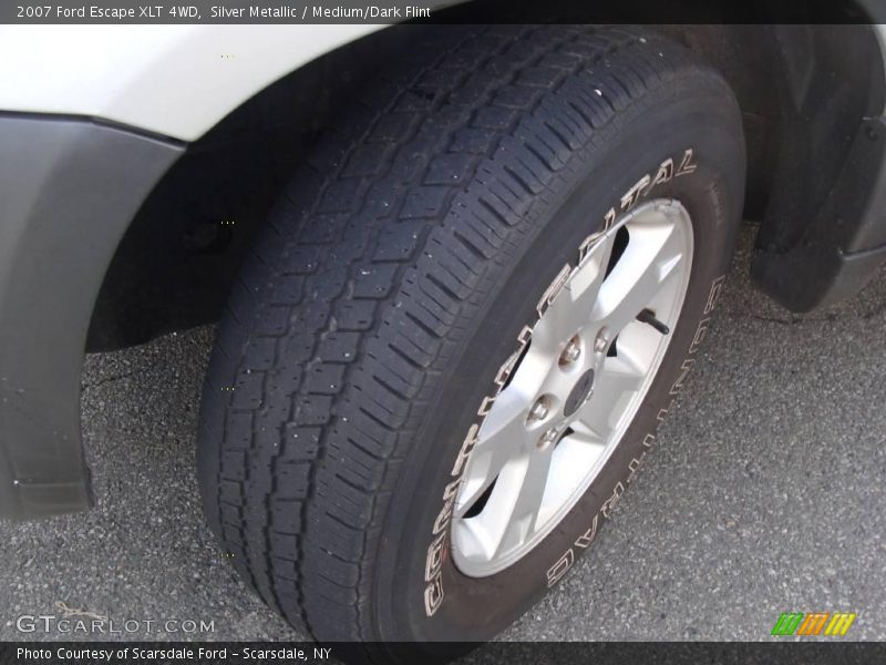 Silver Metallic / Medium/Dark Flint 2007 Ford Escape XLT 4WD