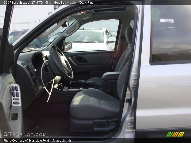 Silver Metallic / Medium/Dark Flint 2007 Ford Escape XLT 4WD