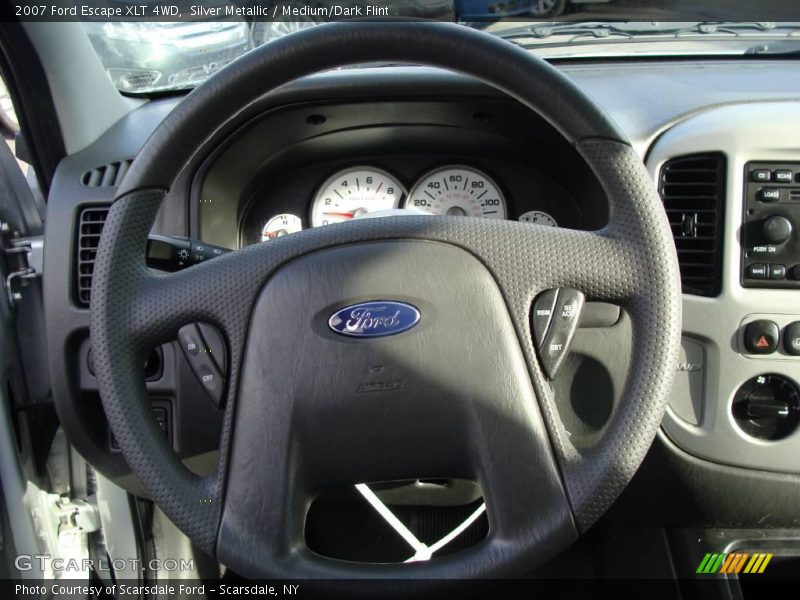 Silver Metallic / Medium/Dark Flint 2007 Ford Escape XLT 4WD