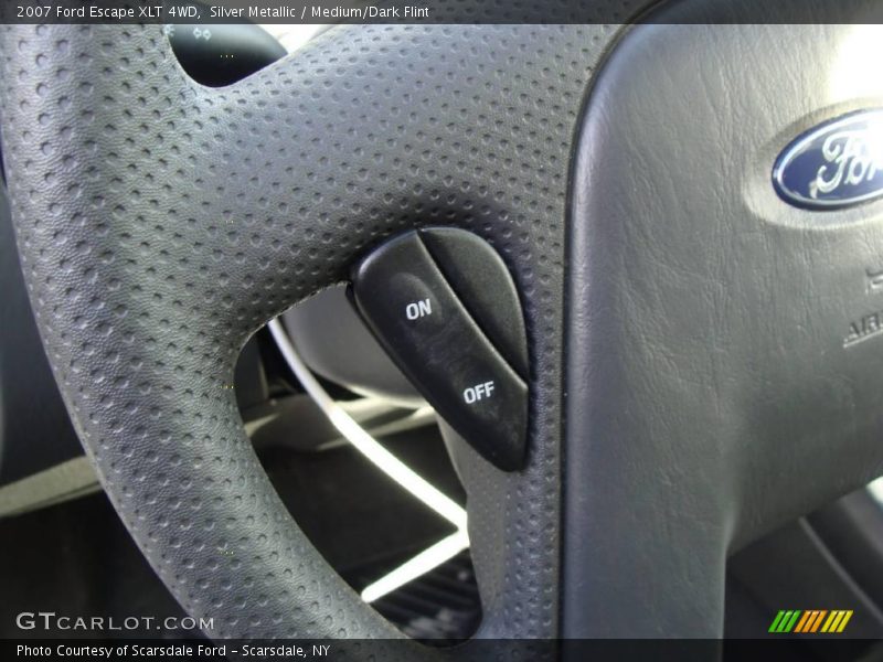 Silver Metallic / Medium/Dark Flint 2007 Ford Escape XLT 4WD