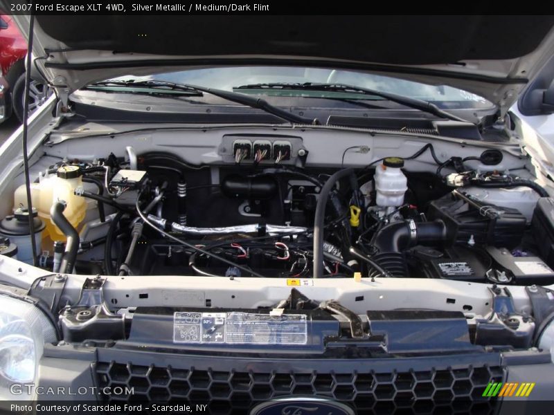 Silver Metallic / Medium/Dark Flint 2007 Ford Escape XLT 4WD