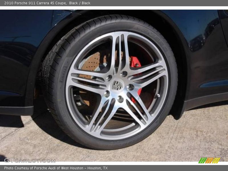 Black / Black 2010 Porsche 911 Carrera 4S Coupe