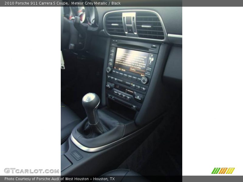 Meteor Grey Metallic / Black 2010 Porsche 911 Carrera S Coupe
