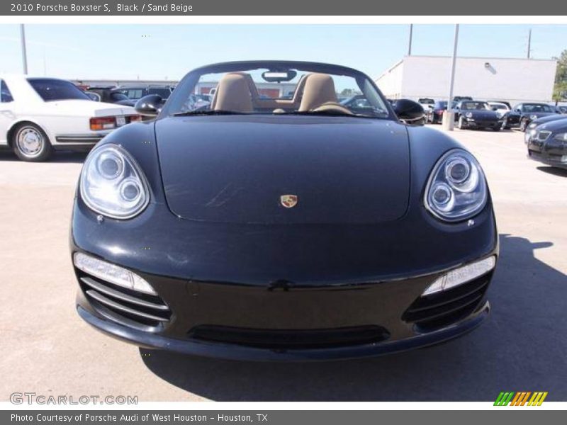 Black / Sand Beige 2010 Porsche Boxster S