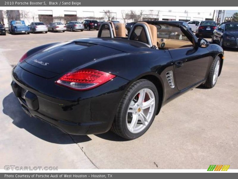 Black / Sand Beige 2010 Porsche Boxster S