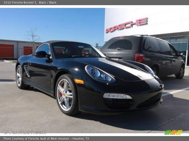 Black / Black 2010 Porsche Boxster S