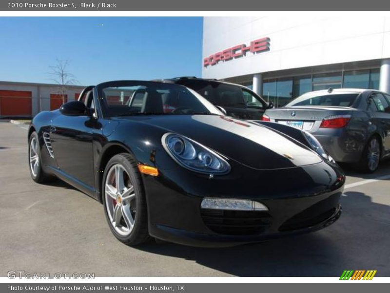 Black / Black 2010 Porsche Boxster S