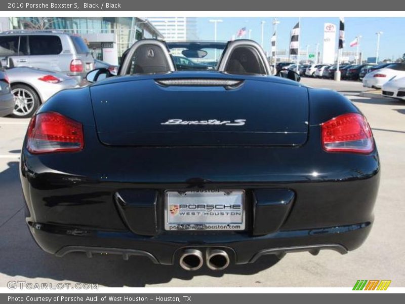 Black / Black 2010 Porsche Boxster S