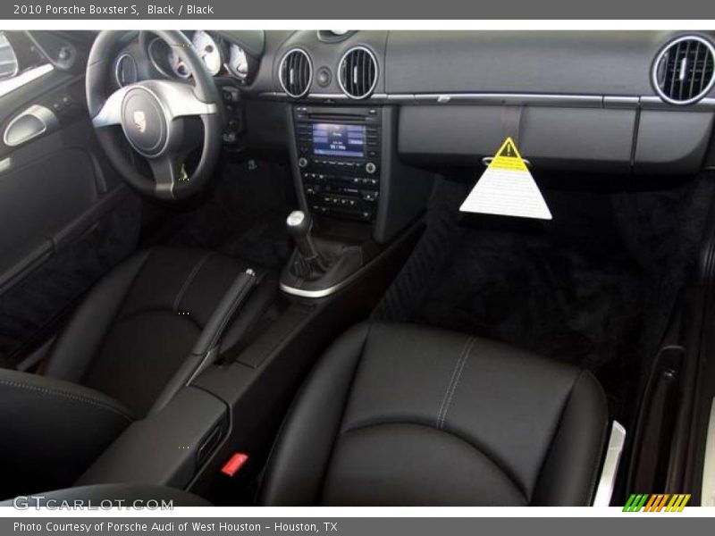Black / Black 2010 Porsche Boxster S