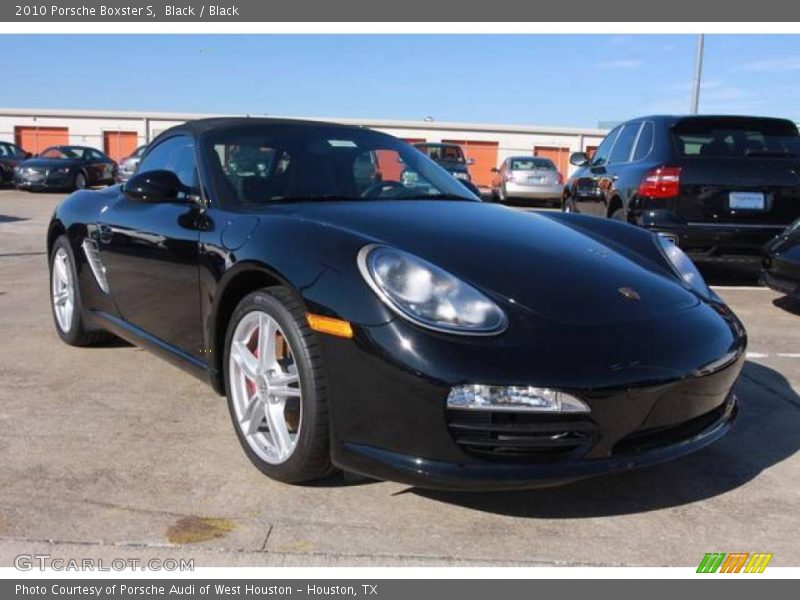 Black / Black 2010 Porsche Boxster S