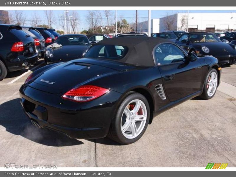 Black / Black 2010 Porsche Boxster S