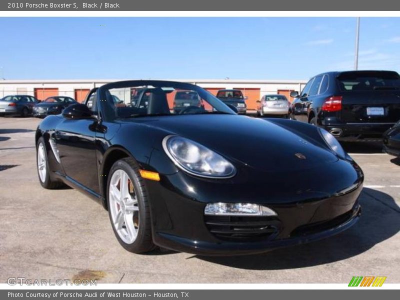 Black / Black 2010 Porsche Boxster S