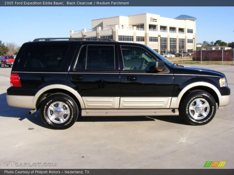 Black Clearcoat / Medium Parchment 2005 Ford Expedition Eddie Bauer