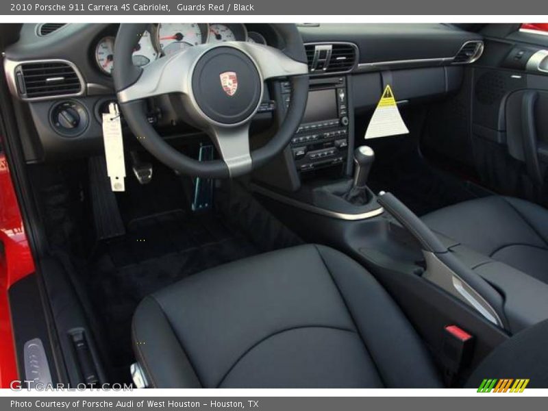 Guards Red / Black 2010 Porsche 911 Carrera 4S Cabriolet