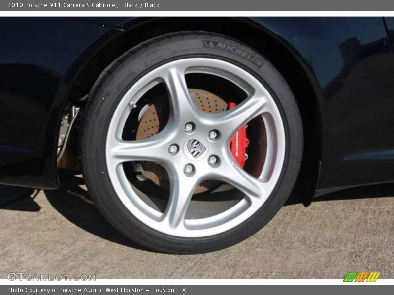 Black / Black 2010 Porsche 911 Carrera S Cabriolet