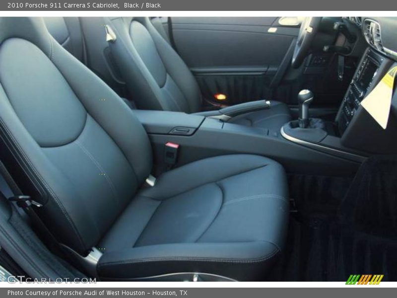 Black / Black 2010 Porsche 911 Carrera S Cabriolet