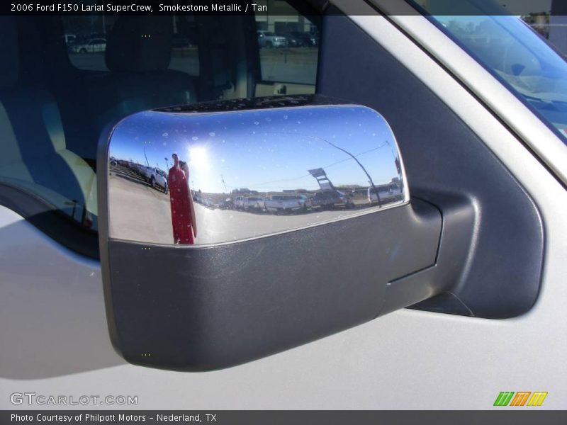 Smokestone Metallic / Tan 2006 Ford F150 Lariat SuperCrew