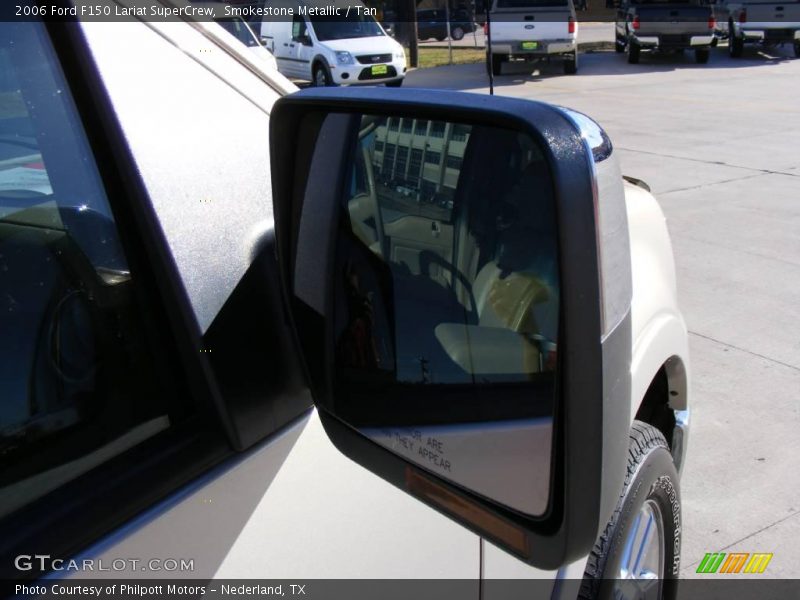 Smokestone Metallic / Tan 2006 Ford F150 Lariat SuperCrew