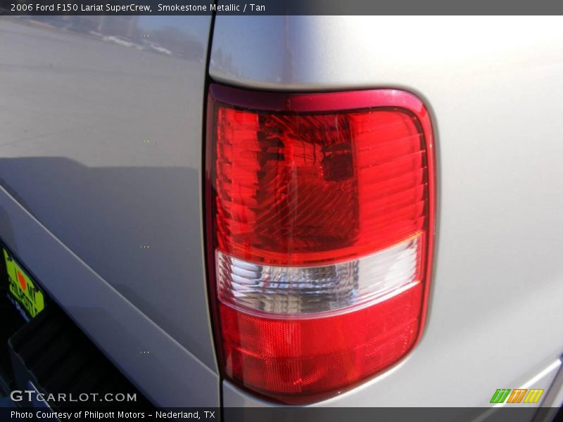 Smokestone Metallic / Tan 2006 Ford F150 Lariat SuperCrew
