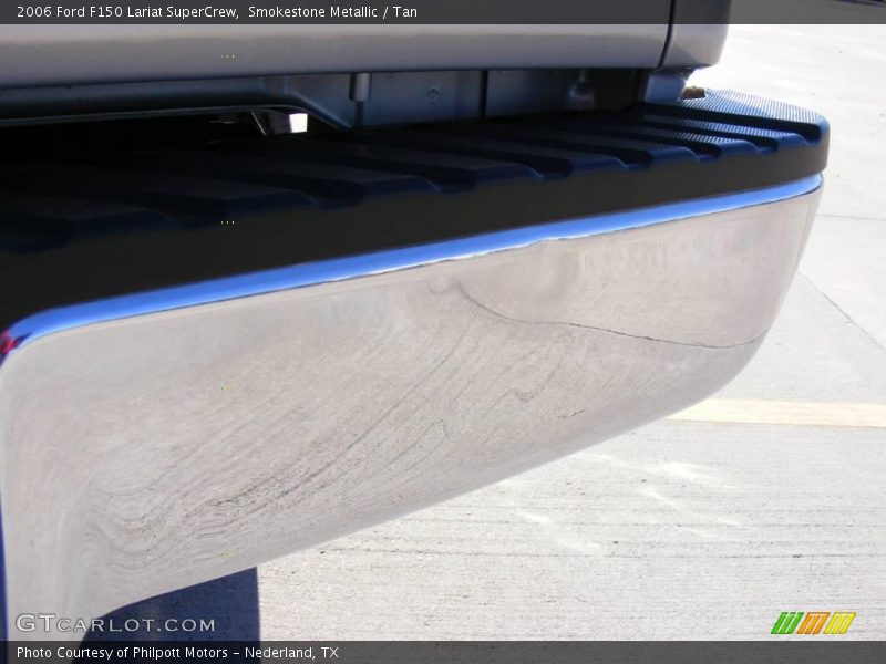 Smokestone Metallic / Tan 2006 Ford F150 Lariat SuperCrew