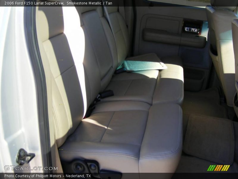 Smokestone Metallic / Tan 2006 Ford F150 Lariat SuperCrew