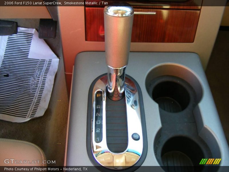 Smokestone Metallic / Tan 2006 Ford F150 Lariat SuperCrew