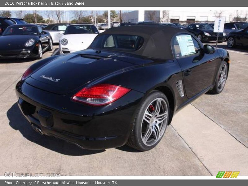Black / Sand Beige 2010 Porsche Boxster S