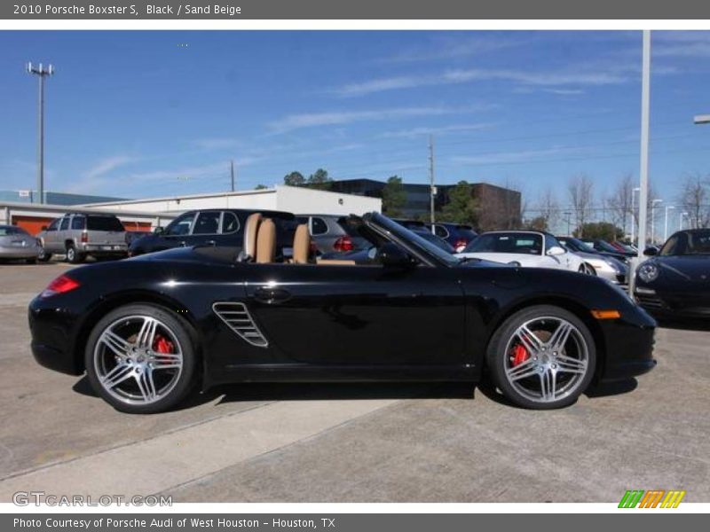 Black / Sand Beige 2010 Porsche Boxster S