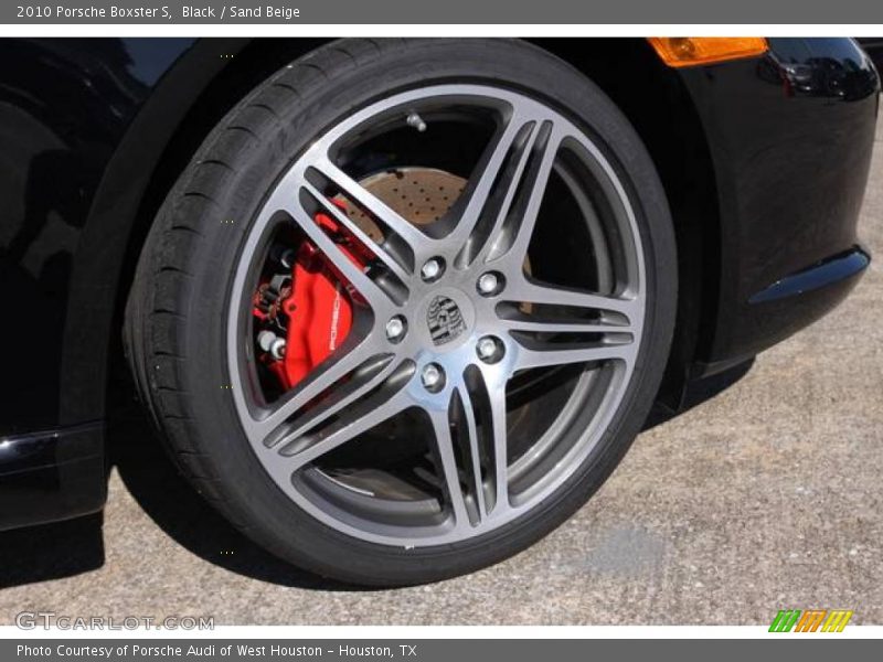 Black / Sand Beige 2010 Porsche Boxster S