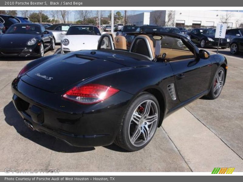 Black / Sand Beige 2010 Porsche Boxster S
