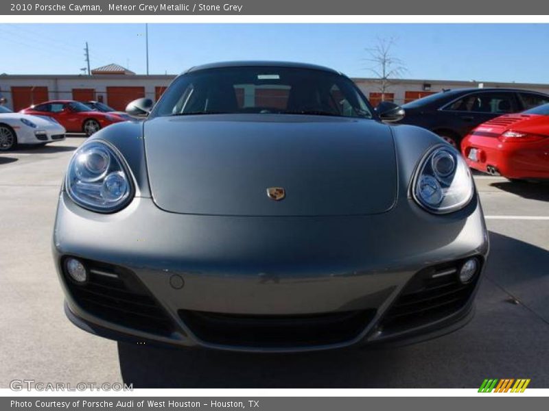 Meteor Grey Metallic / Stone Grey 2010 Porsche Cayman