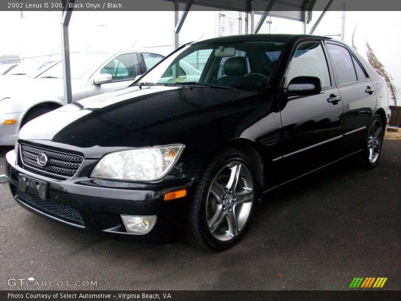 Black Onyx / Black 2002 Lexus IS 300