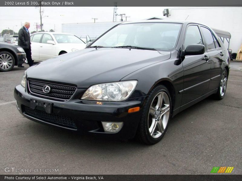 Black Onyx / Black 2002 Lexus IS 300