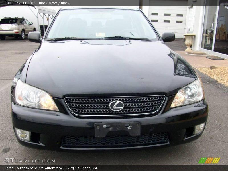 Black Onyx / Black 2002 Lexus IS 300