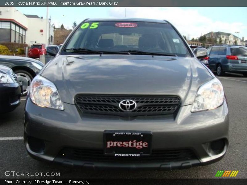 Phantom Gray Pearl / Dark Gray 2005 Toyota Matrix XR AWD