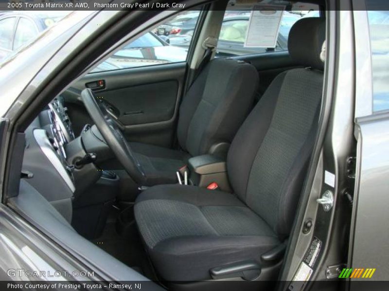 Phantom Gray Pearl / Dark Gray 2005 Toyota Matrix XR AWD