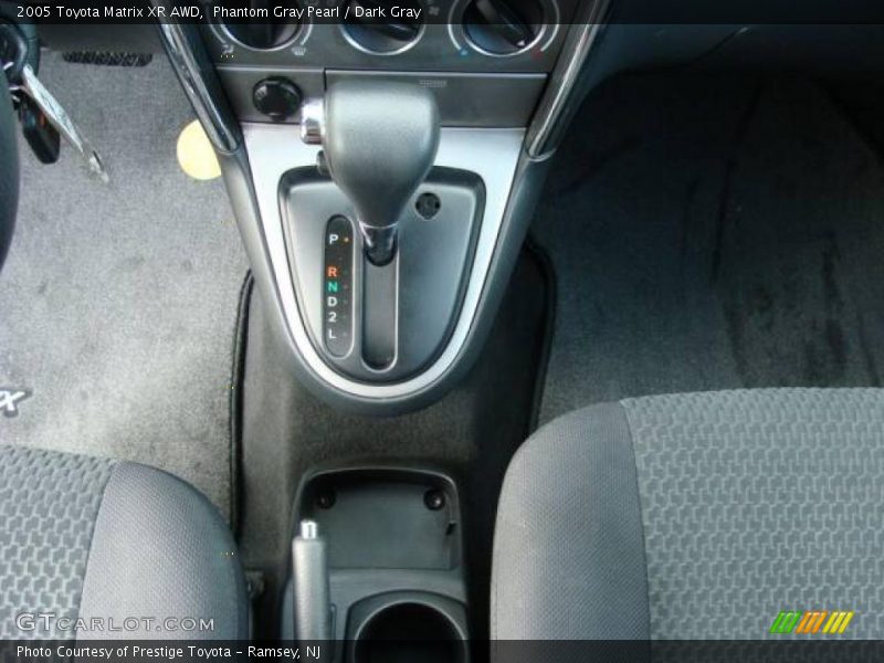 Phantom Gray Pearl / Dark Gray 2005 Toyota Matrix XR AWD