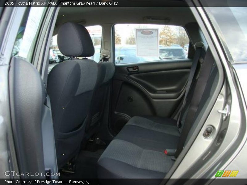 Phantom Gray Pearl / Dark Gray 2005 Toyota Matrix XR AWD