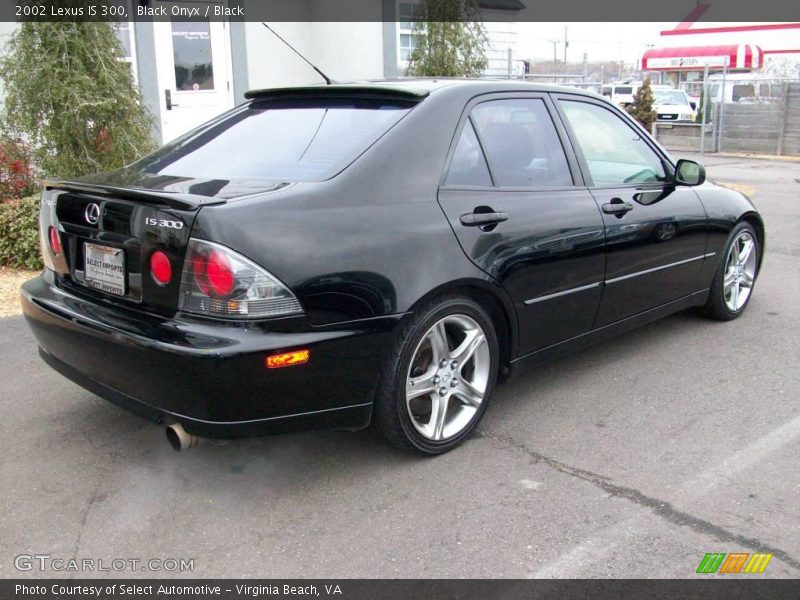Black Onyx / Black 2002 Lexus IS 300
