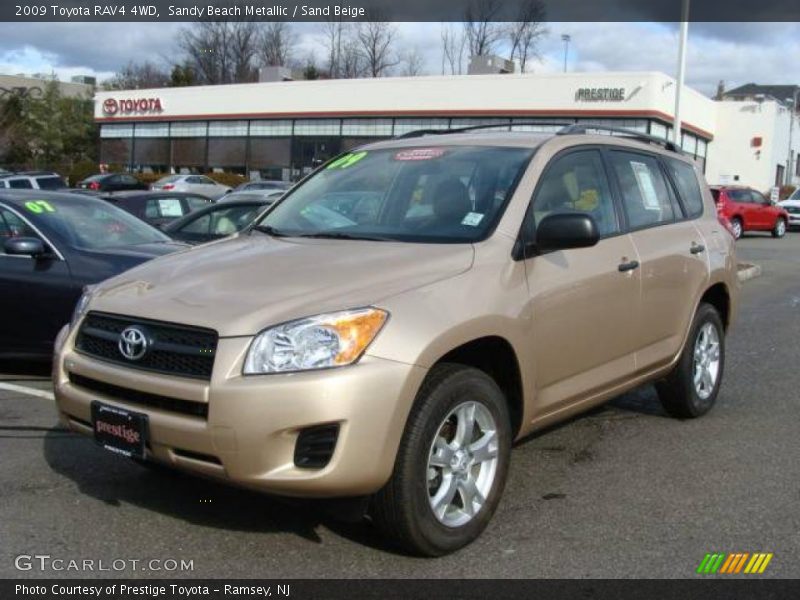 Sandy Beach Metallic / Sand Beige 2009 Toyota RAV4 4WD